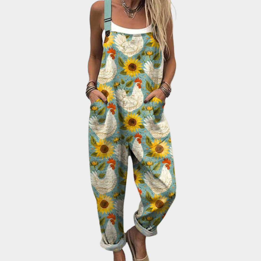 Sandy™ | Natural Pattern Overalls