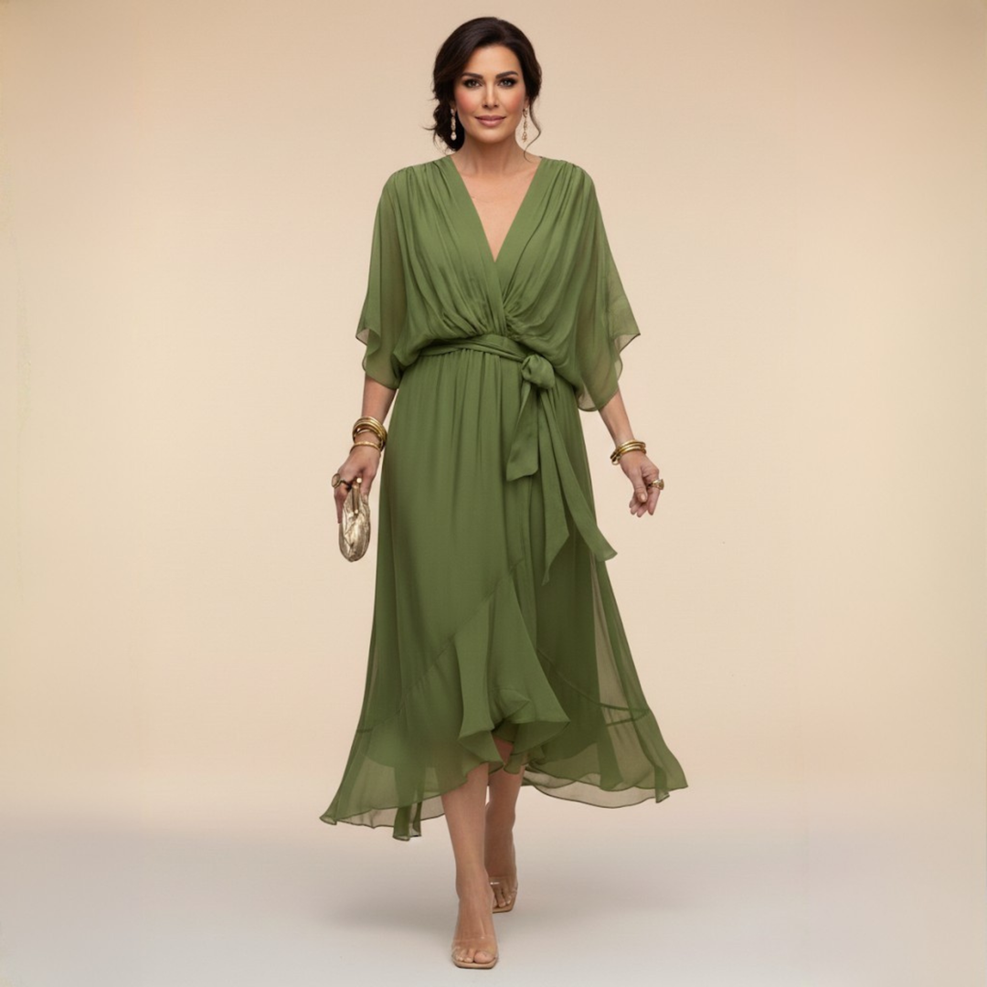 Marta™ | Graceful Chiffon Dress