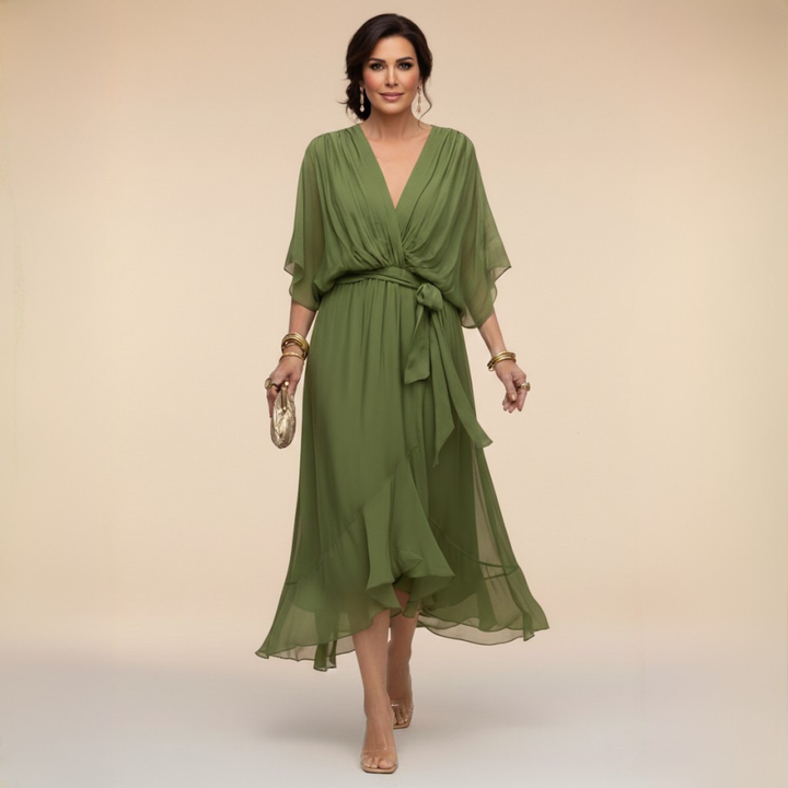 Marta™ | Graceful Chiffon Dress