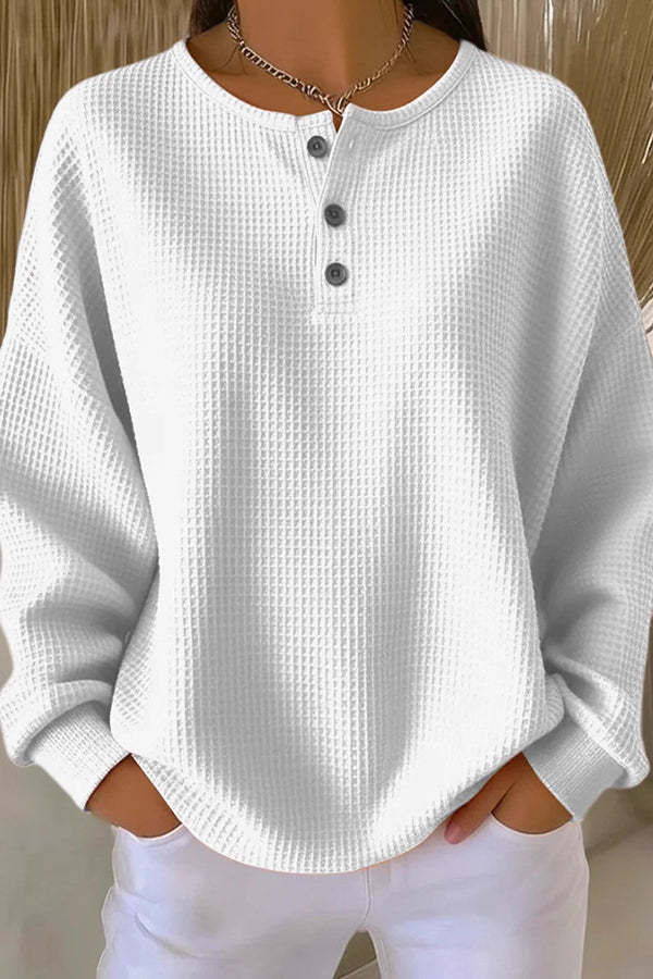 Elwood™ | Loose-Fitting Blouse with Buttons