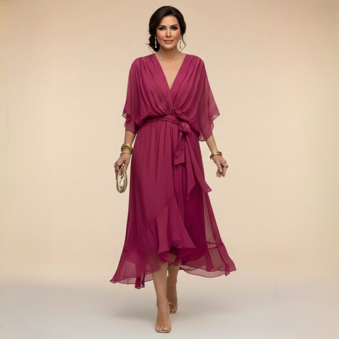 Marta™ | Graceful Chiffon Dress
