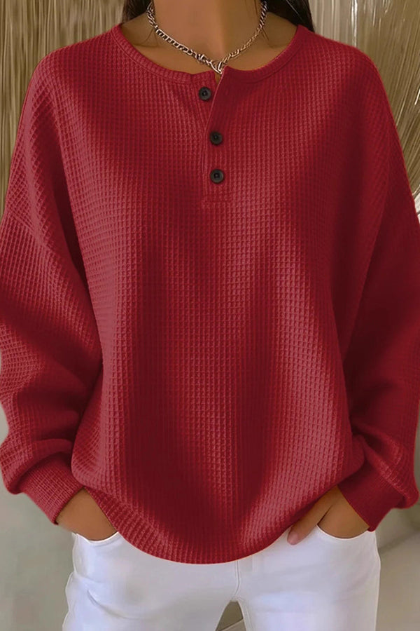 Elwood™ | Loose-Fitting Blouse with Buttons