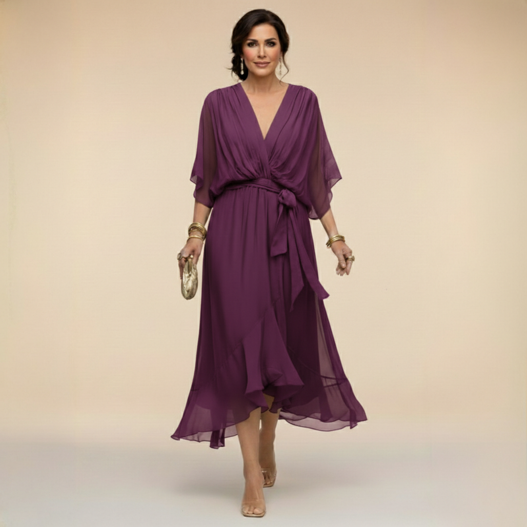Marta™ | Graceful Chiffon Dress