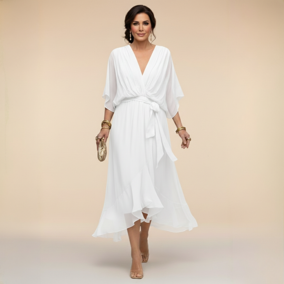 Marta™ | Graceful Chiffon Dress