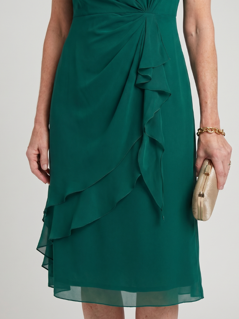 Sara™ | Elegant Draped Dress