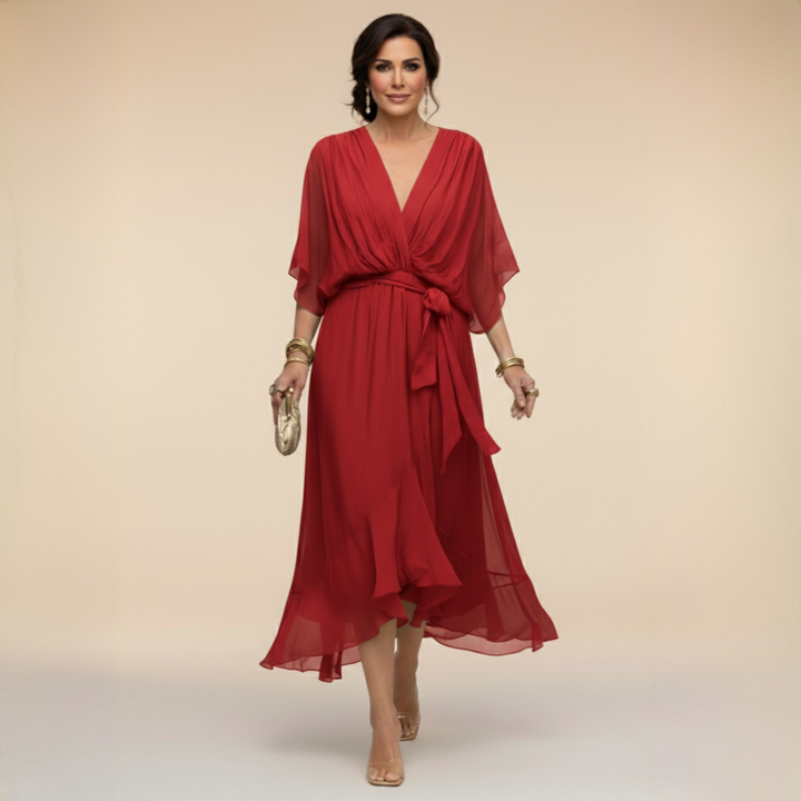 Marta™ | Graceful Chiffon Dress
