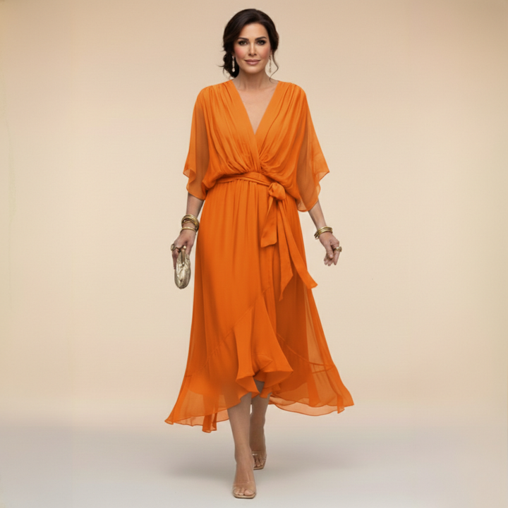 Marta™ | Graceful Chiffon Dress