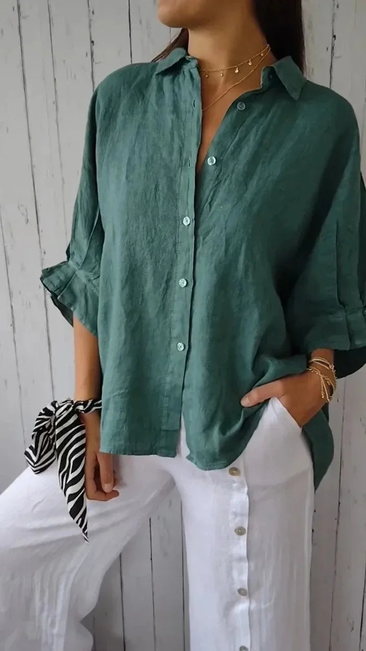 Darcie | Stylish Tie-Back Casual Top